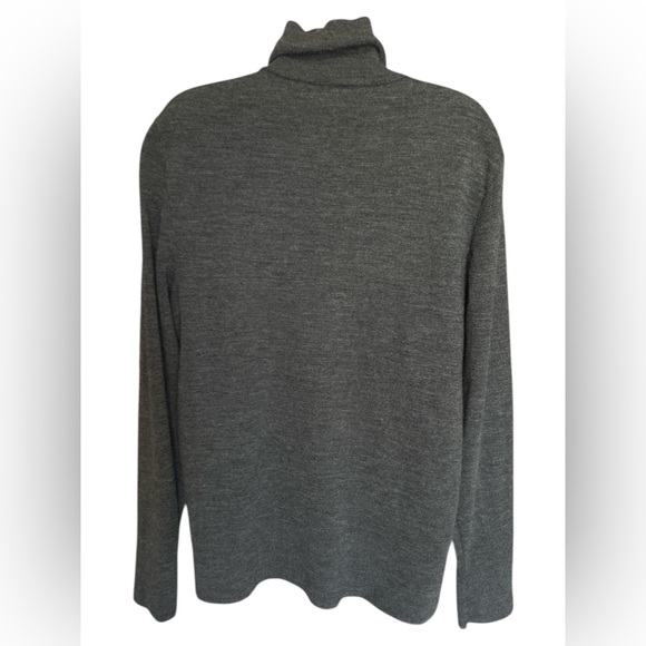 H&M Men's Dark Gray Zip-Up Sweater - Picture 3 of 5